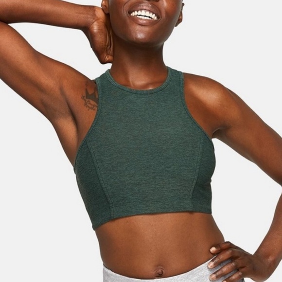 Outdoor Voices Other - Outdoor Voices Athena Crop Top Evergreen